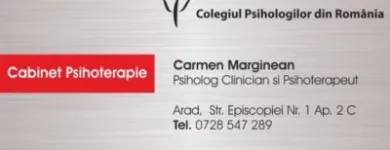 Afacere 9 imagine CABINET PSIHOLOGIE PSIHOTERAPIE CARMEN MARGINEAN Sănătate şi Medicină în Arad