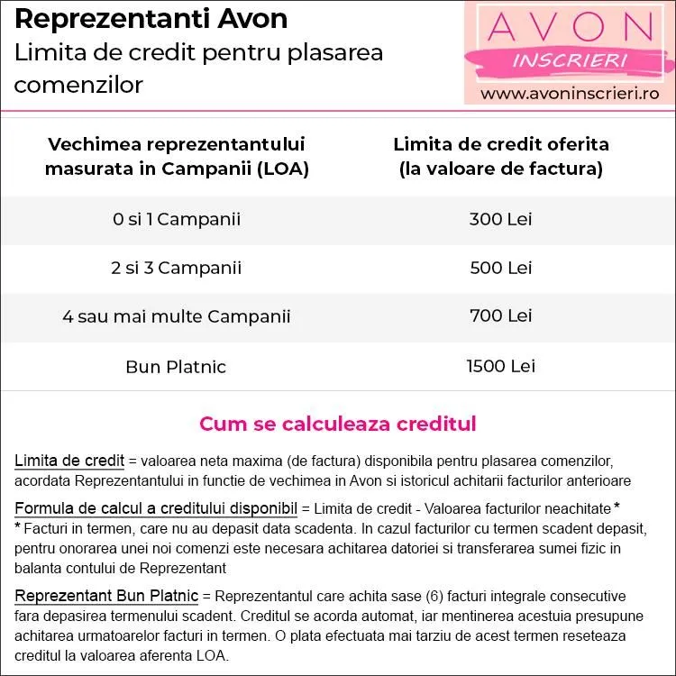 Afacere 6 imagine INSCRIERI REPREZENTANTI AVON